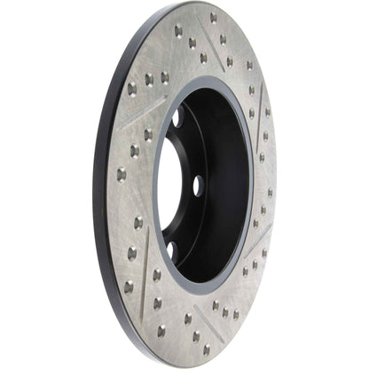 StopTech Sport Drilled/Slotted Brake Rotor; Rear Right