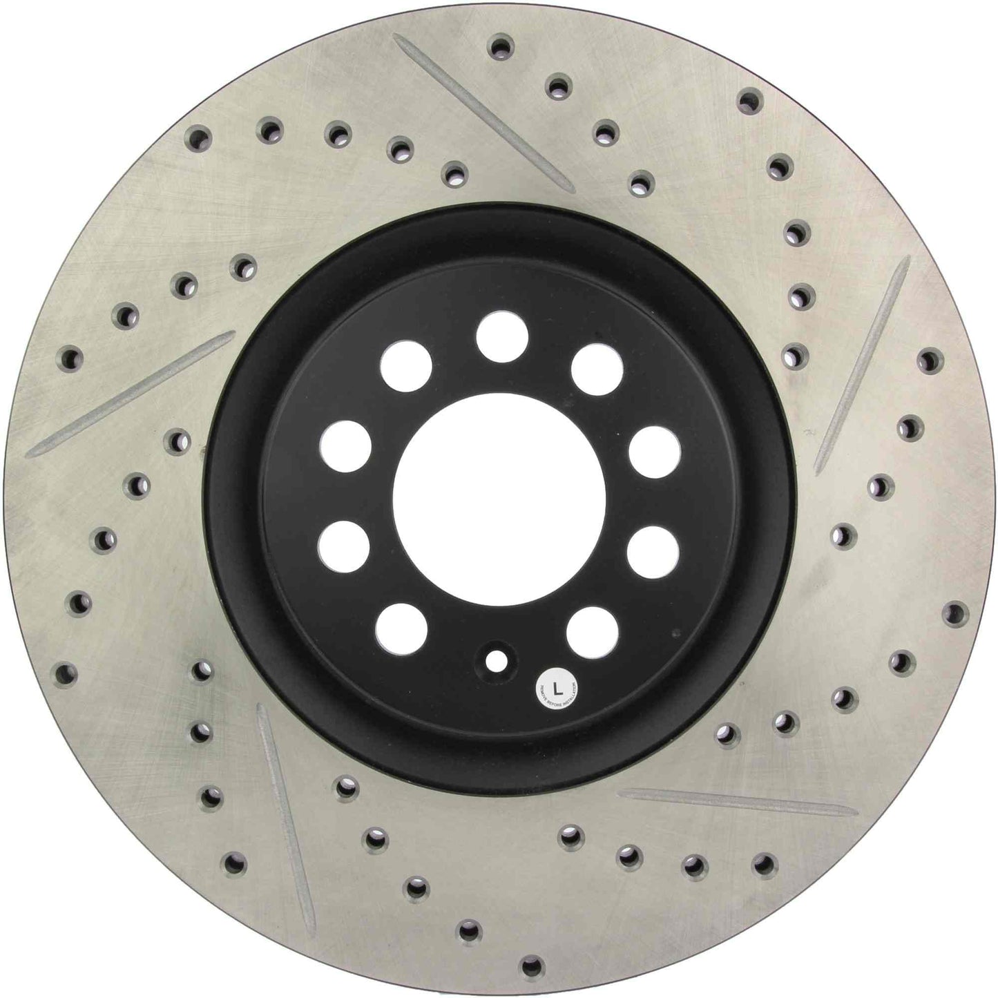 StopTech Cryo Slotted & Drilled Sport Brake Rotor - Left 127.33062CL
