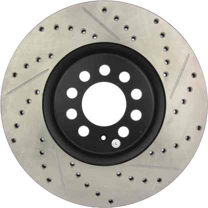 StopTech Cryo Slotted & Drilled Sport Brake Rotor - Left 127.33062CL