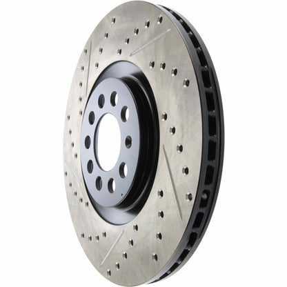 StopTech Cryo Slotted & Drilled Sport Brake Rotor - Right 127.33062CR