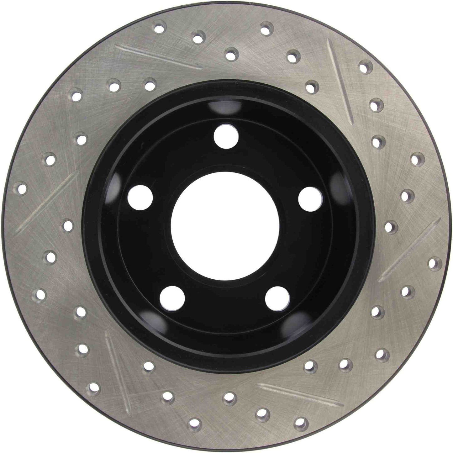 StopTech Sport Drilled/Slotted Brake Rotor; Rear Right