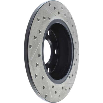 StopTech Sport Drilled/Slotted Brake Rotor; Rear Right