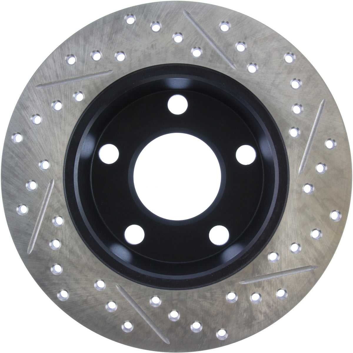 StopTech Sport Cryo Drilled/Slotted Brake Rotor; Rear Right
