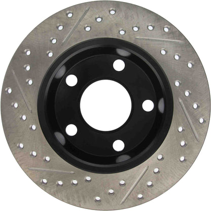 StopTech Sport Drilled/Slotted Brake Rotor; Rear Left