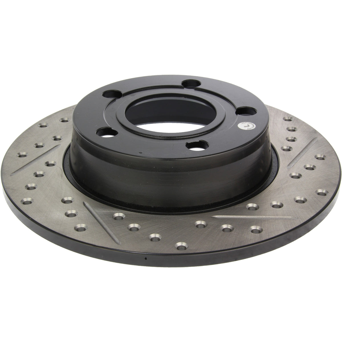 StopTech Sport Drilled/Slotted Brake Rotor; Rear Left