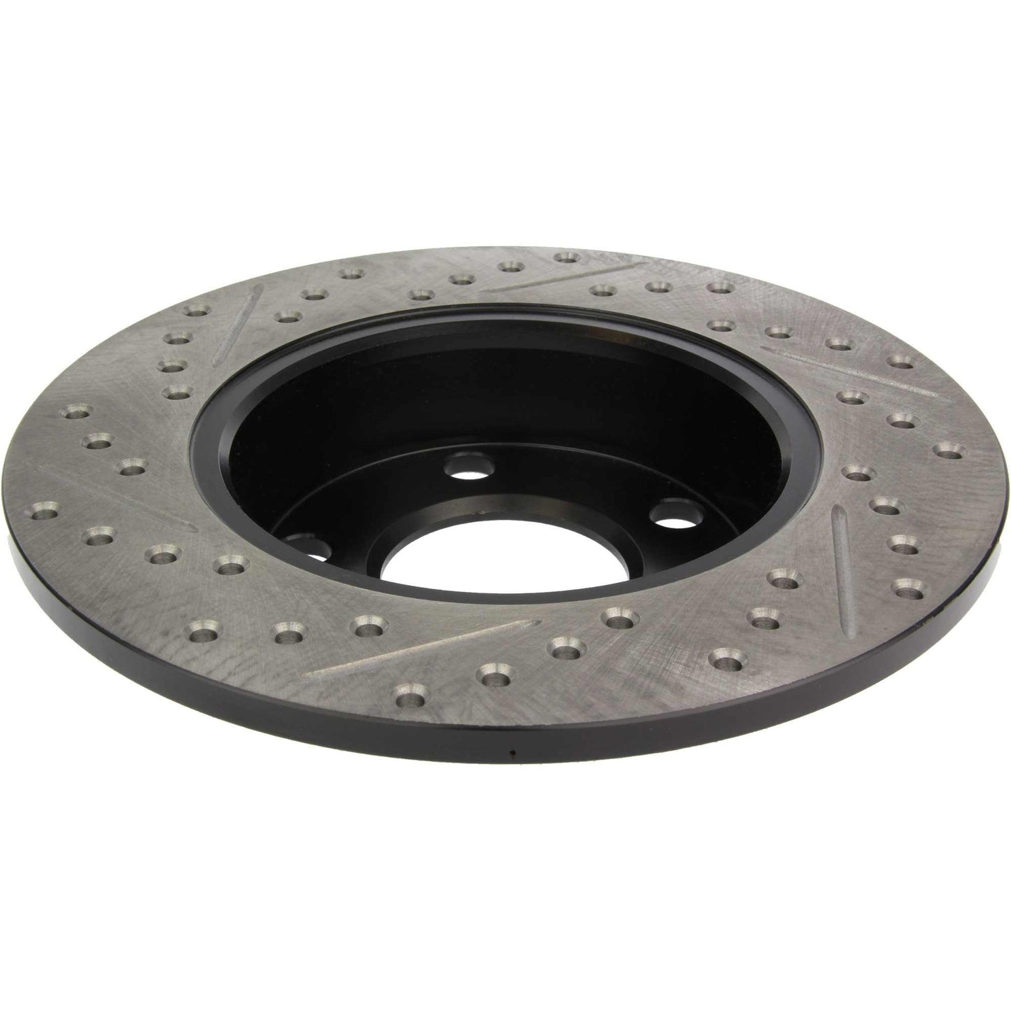 StopTech Sport Drilled/Slotted Brake Rotor; Rear Left