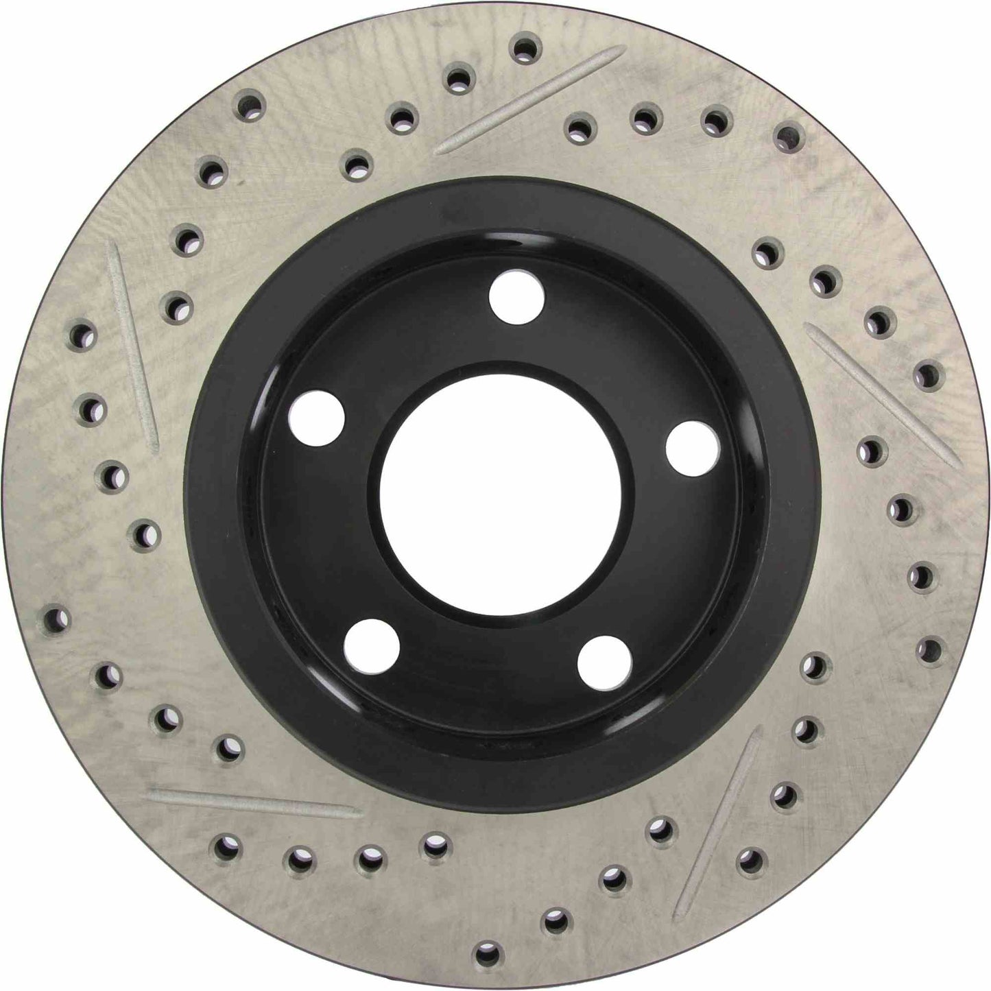 StopTech Sport Drilled/Slotted Brake Rotor; Rear Left