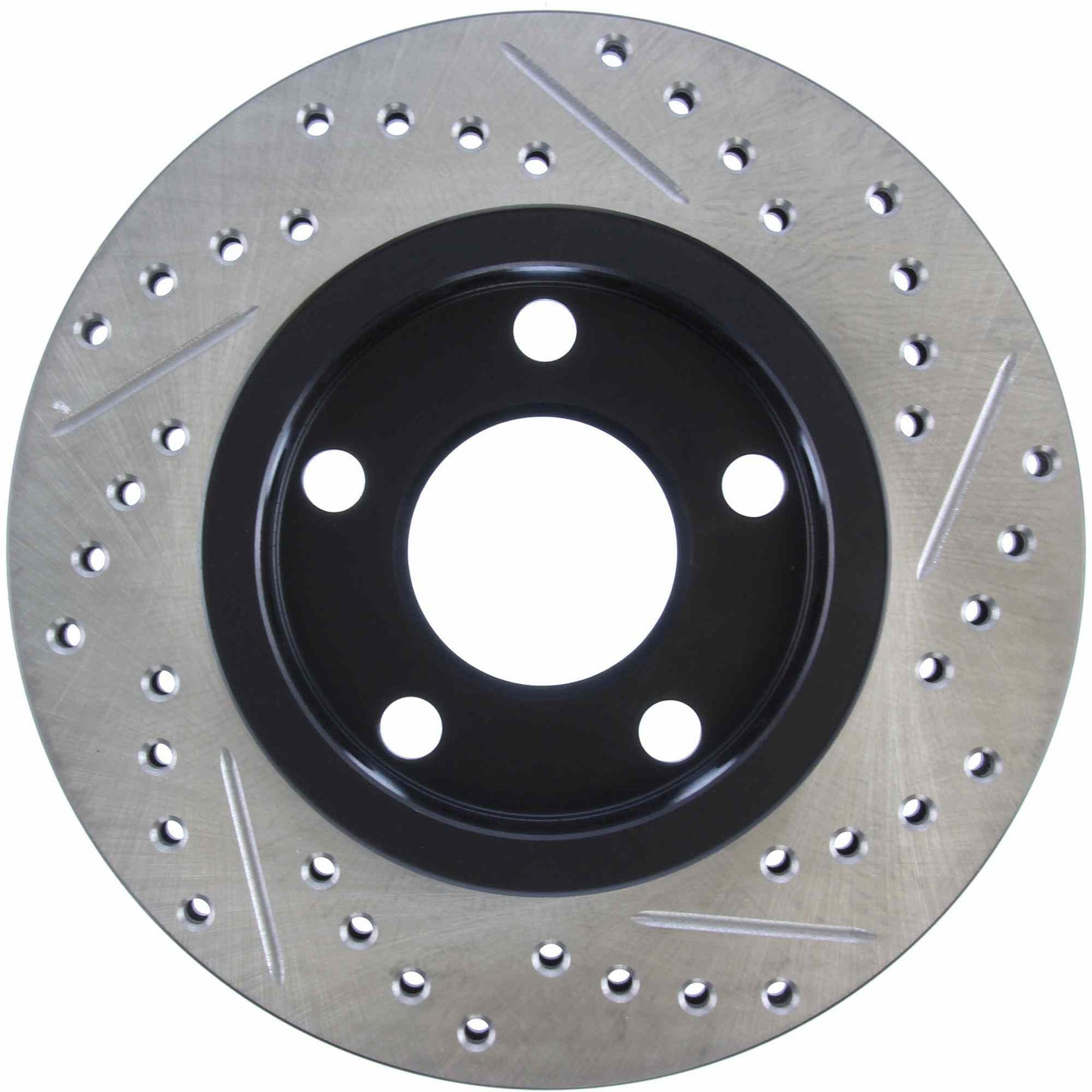 StopTech Sport Drilled/Slotted Brake Rotor; Rear Right