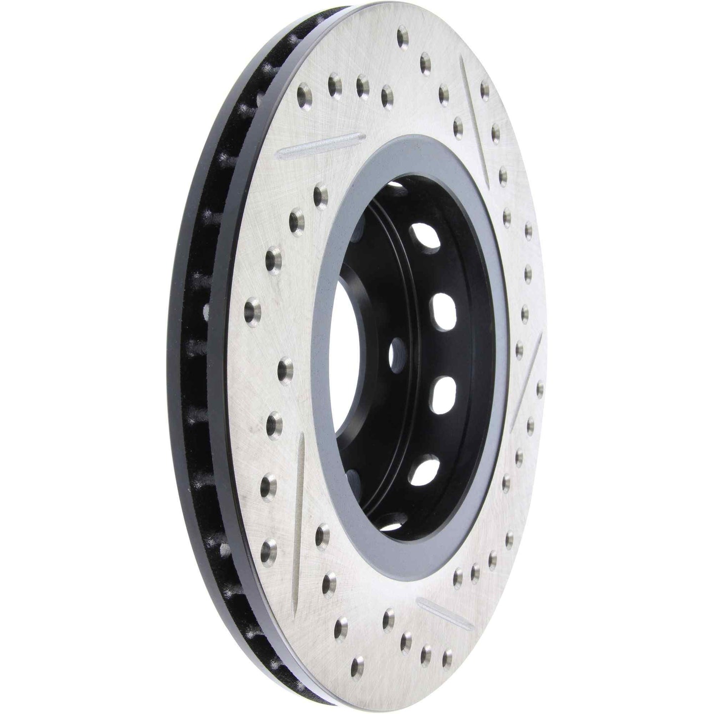 StopTech Sport Drilled/Slotted Brake Rotor; Rear Right