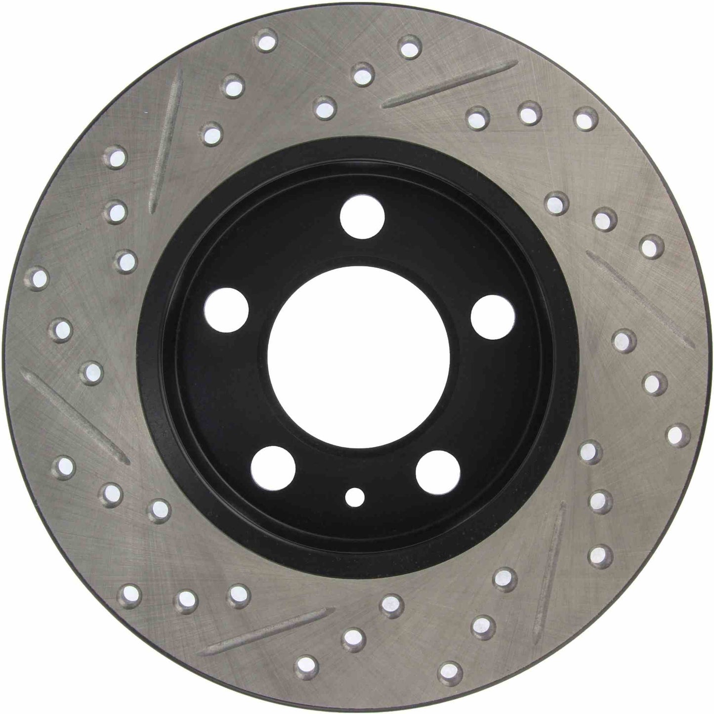 StopTech Sport Drilled/Slotted Brake Rotor; Rear Left