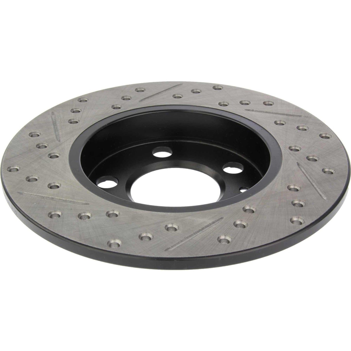 StopTech Sport Drilled/Slotted Brake Rotor; Rear Left