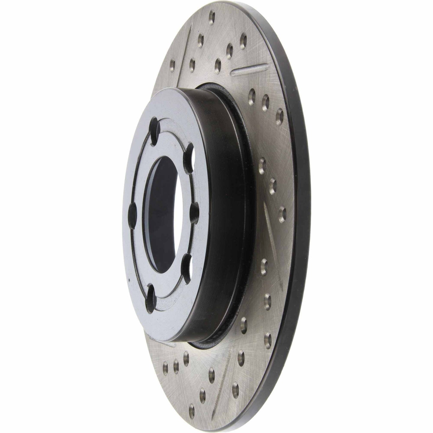 StopTech Sport Drilled/Slotted Brake Rotor; Rear Right