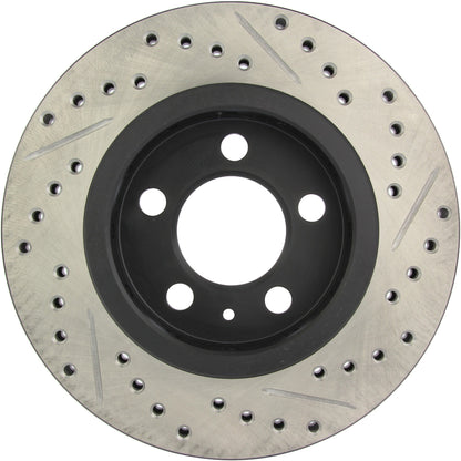 StopTech Sport Cryo Drilled/Slotted Brake Rotor; Rear Right