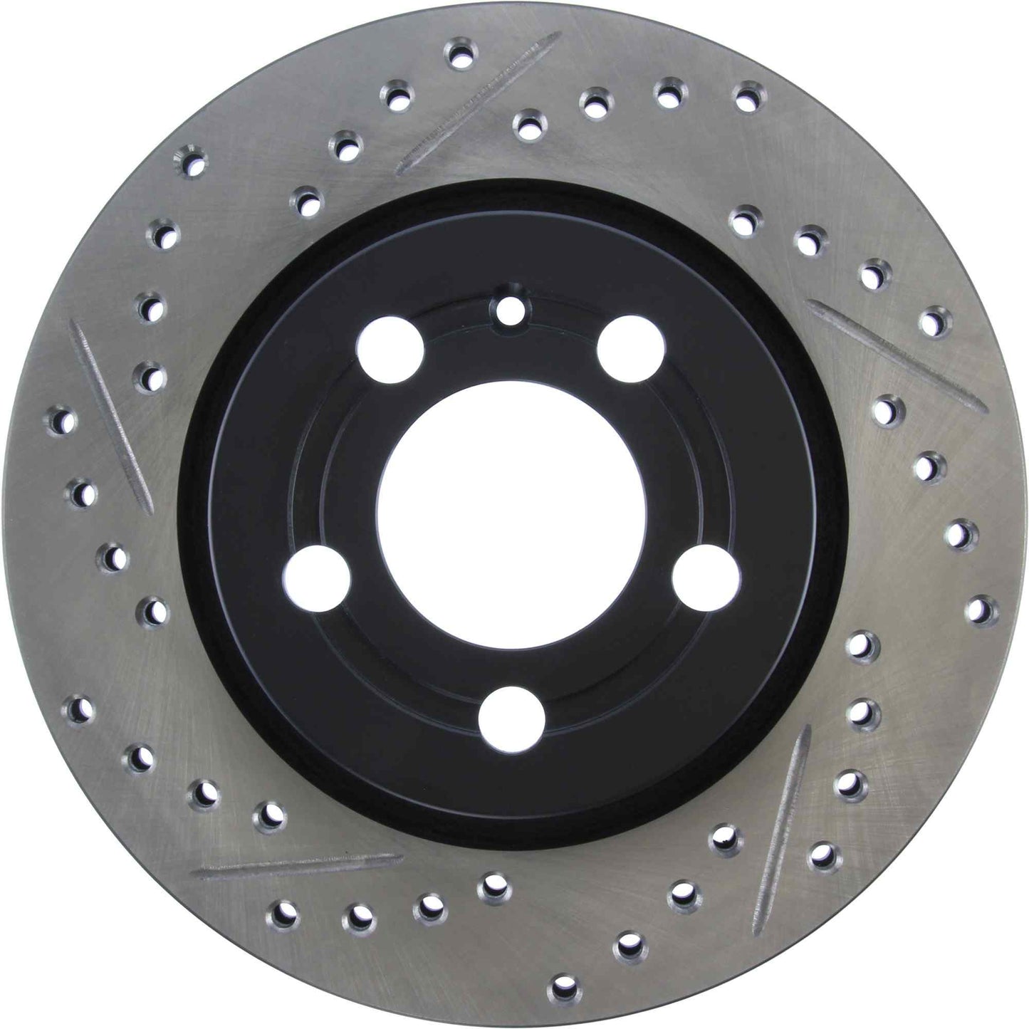 StopTech Sport Cryo Drilled/Slotted Brake Rotor; Rear Right