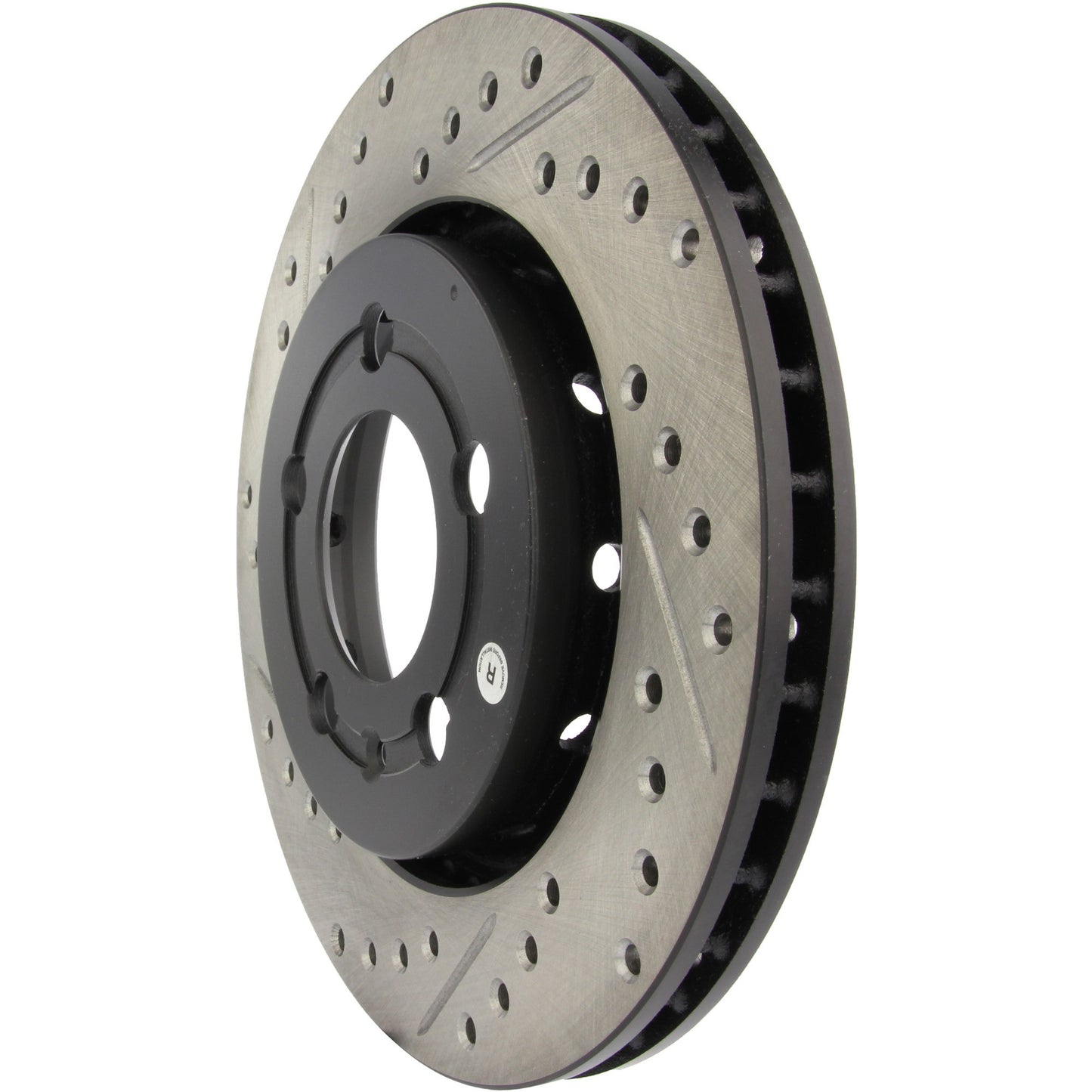 StopTech Sport Drilled/Slotted Brake Rotor; Rear Right