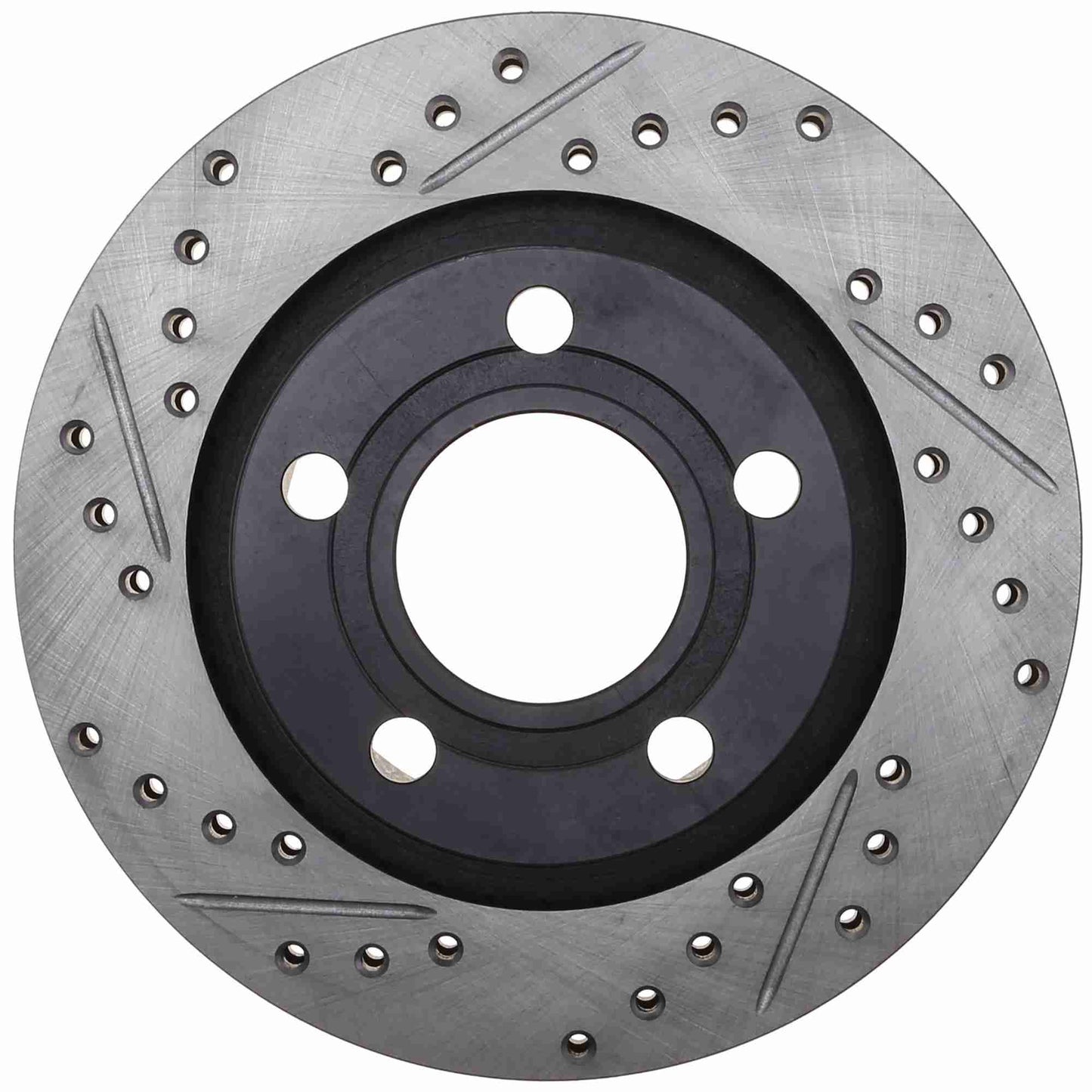StopTech 00-04 Audi A6 Quattro 4.2L Sport Slotted & Drilled Rear Right Rotor 127.33072R