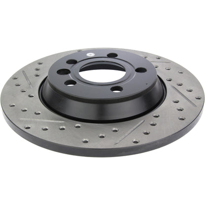 StopTech  Sport Cryo Drilled/Slotted Brake Rotor; Rear Right