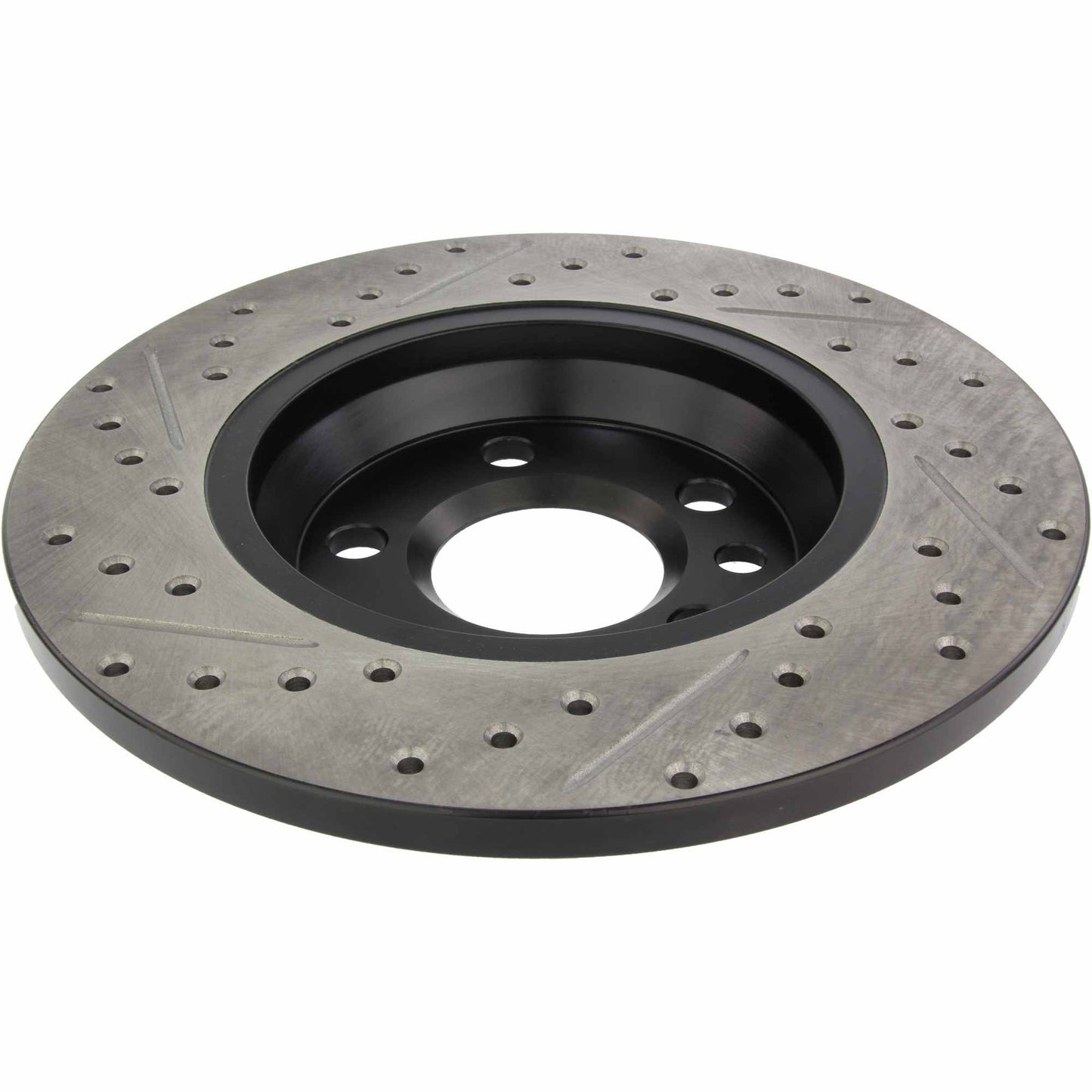 StopTech Sport Drilled/Slotted Brake Rotor; Rear Left