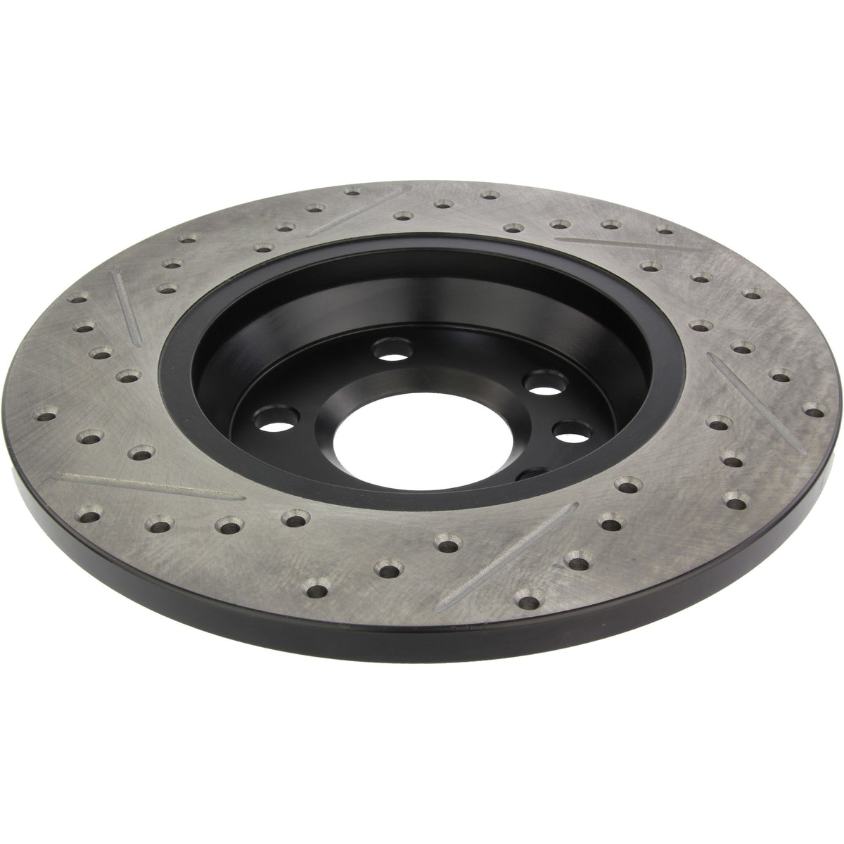 StopTech Sport Drilled/Slotted Brake Rotor; Rear Left