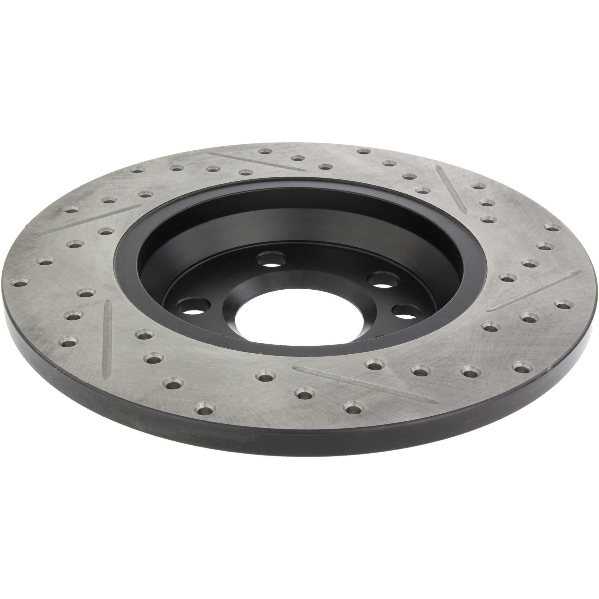 StopTech Sport Drilled/Slotted Brake Rotor; Rear Right
