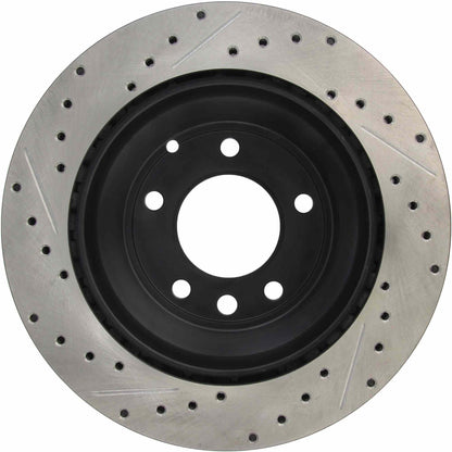 StopTech Sport Cryo Drilled/Slotted Brake Rotor;Front And Rear Left