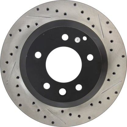 StopTech Sport Cryo Drilled/Slotted Brake Rotor;Front And Rear Left