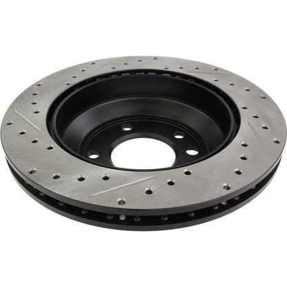 StopTech Sport Cryo Drilled/Slotted Brake Rotor;Front And Rear Left