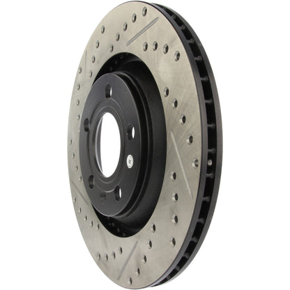 StopTech Sport Drilled/Slotted Brake Rotor; Rear Right