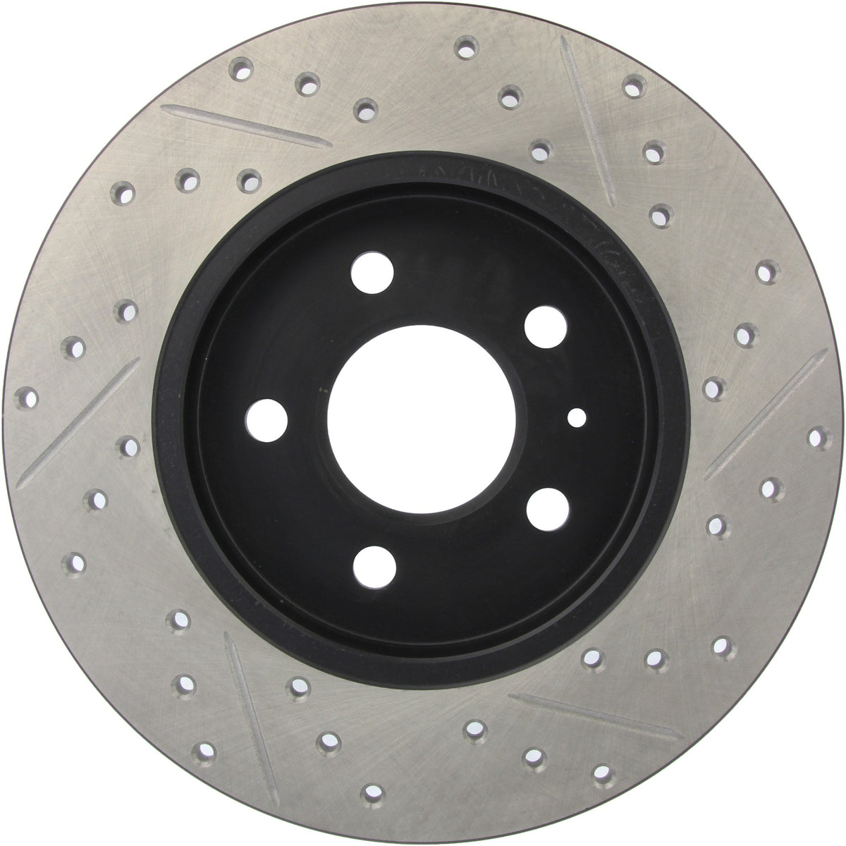 StopTech Sport Cryo Drilled/Slotted Brake Rotor; Rear Right