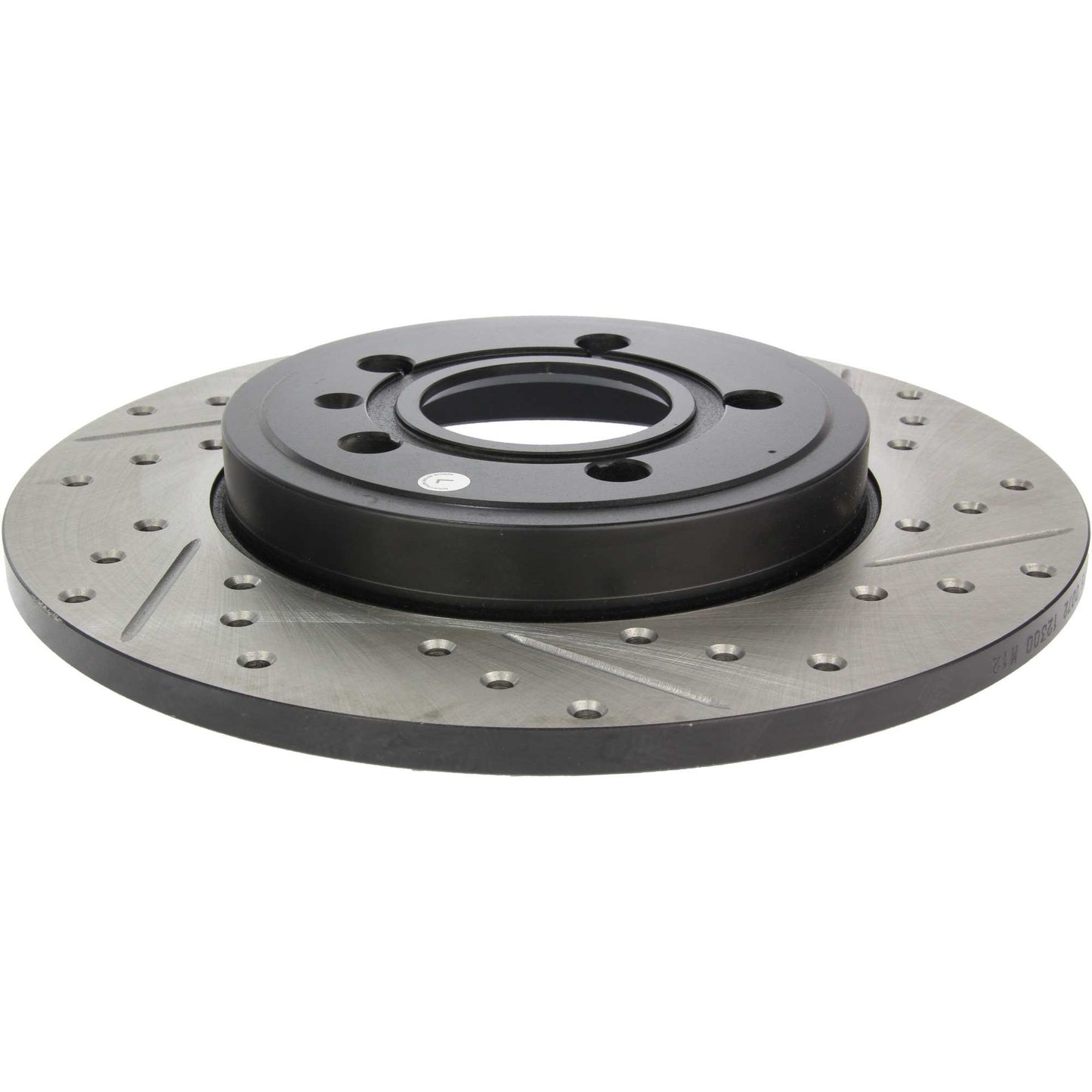 StopTech Sport Drilled/Slotted Brake Rotor; Rear Left