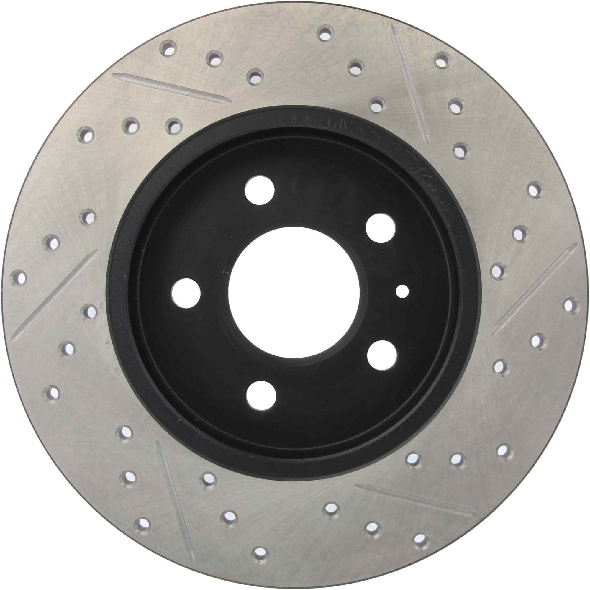 StopTech Sport Drilled/Slotted Brake Rotor; Rear Right