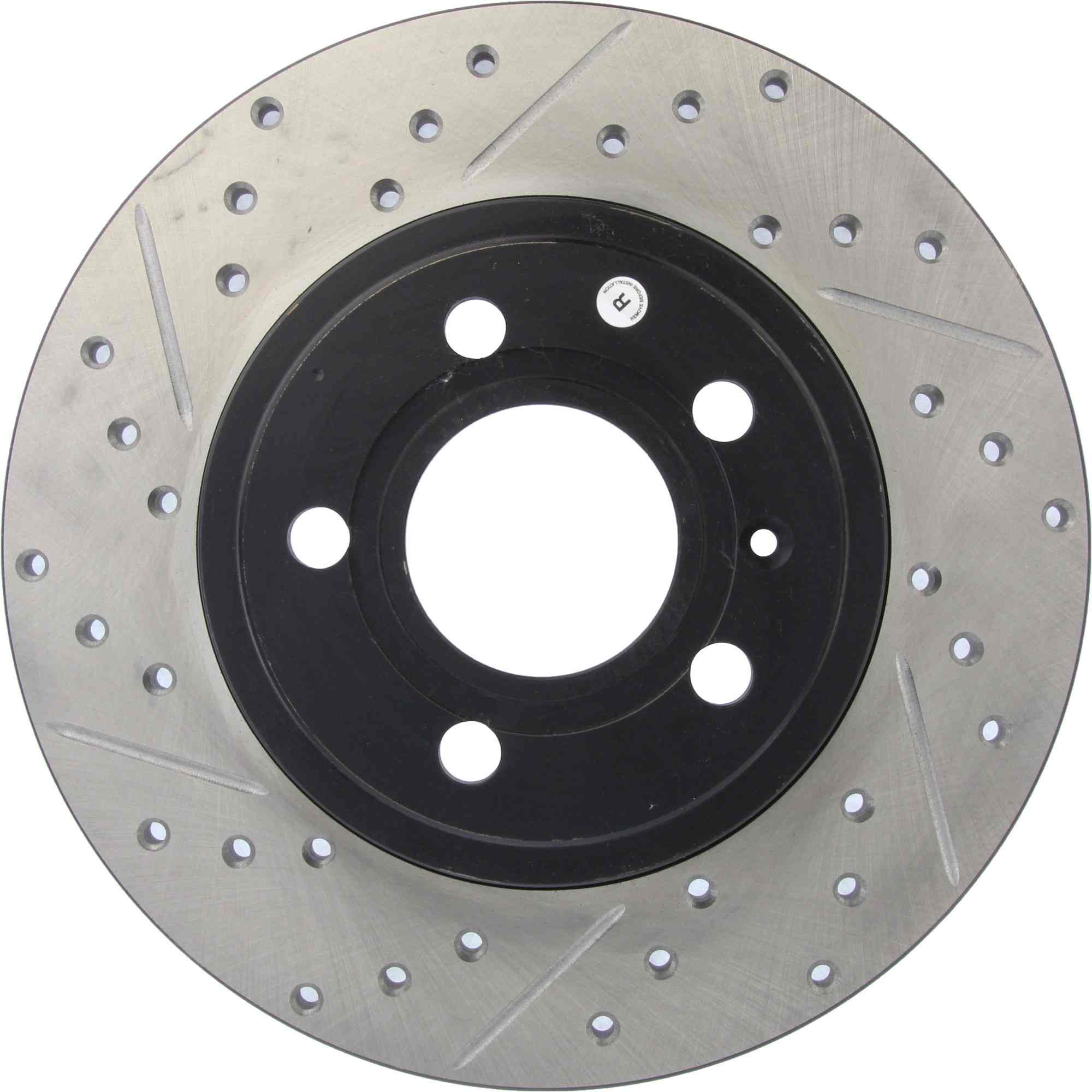 StopTech Sport Drilled/Slotted Brake Rotor; Rear Right