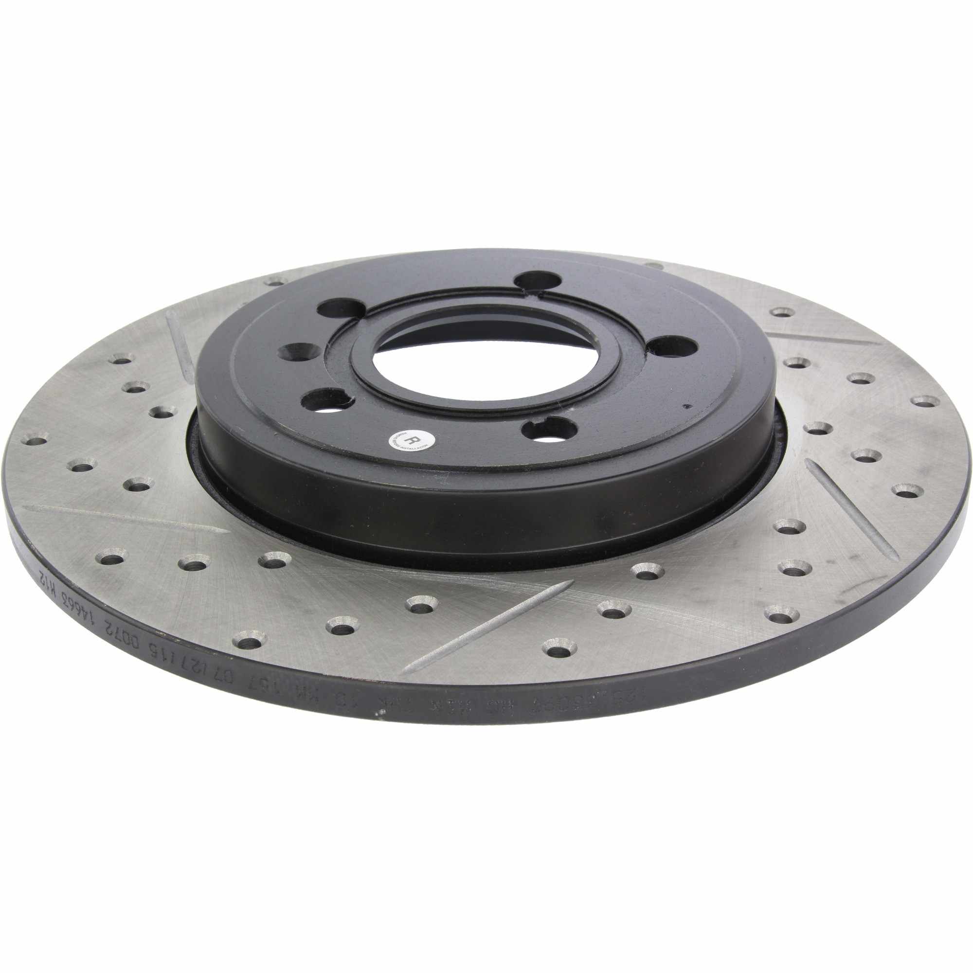 StopTech Sport Drilled/Slotted Brake Rotor; Rear Right