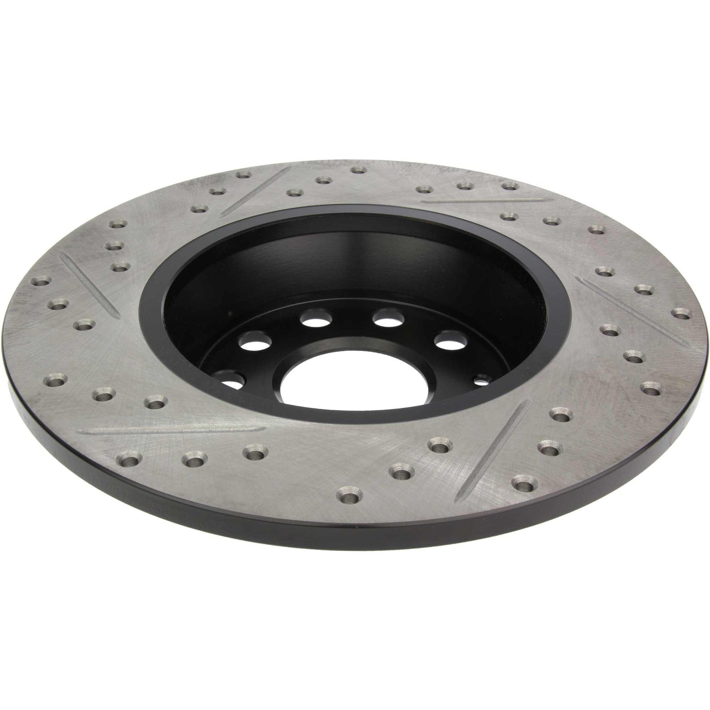 StopTech Sport Drilled/Slotted Brake Rotor; Rear Left