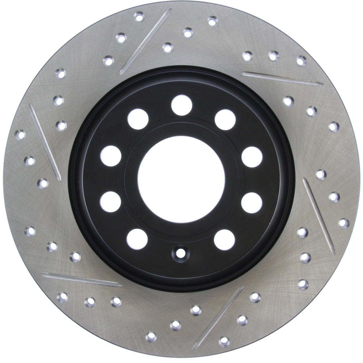 StopTech Sport Drilled/Slotted Brake Rotor; Rear Right