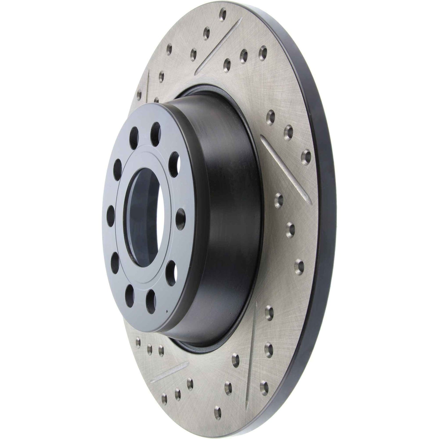 StopTech Sport Drilled/Slotted Brake Rotor; Rear Right