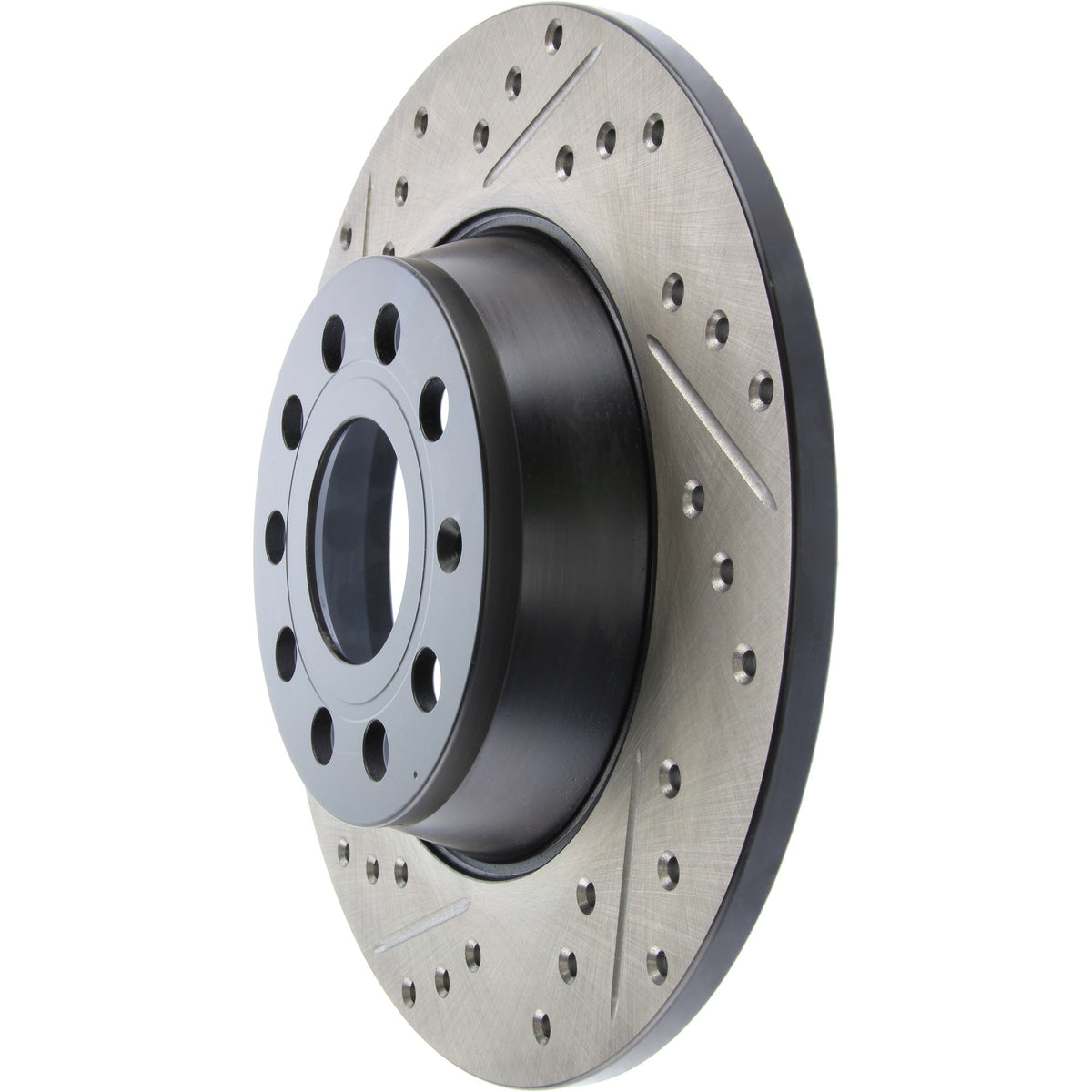 StopTech Sport Drilled/Slotted Brake Rotor; Rear Right