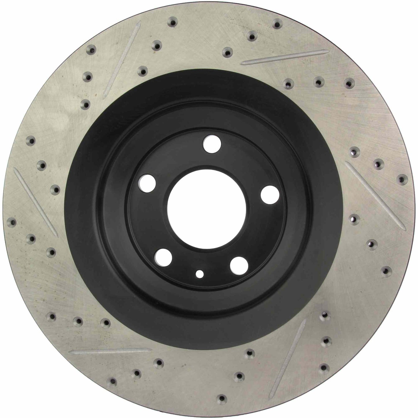 StopTech Sport Drilled/Slotted Brake Rotor; Rear Left