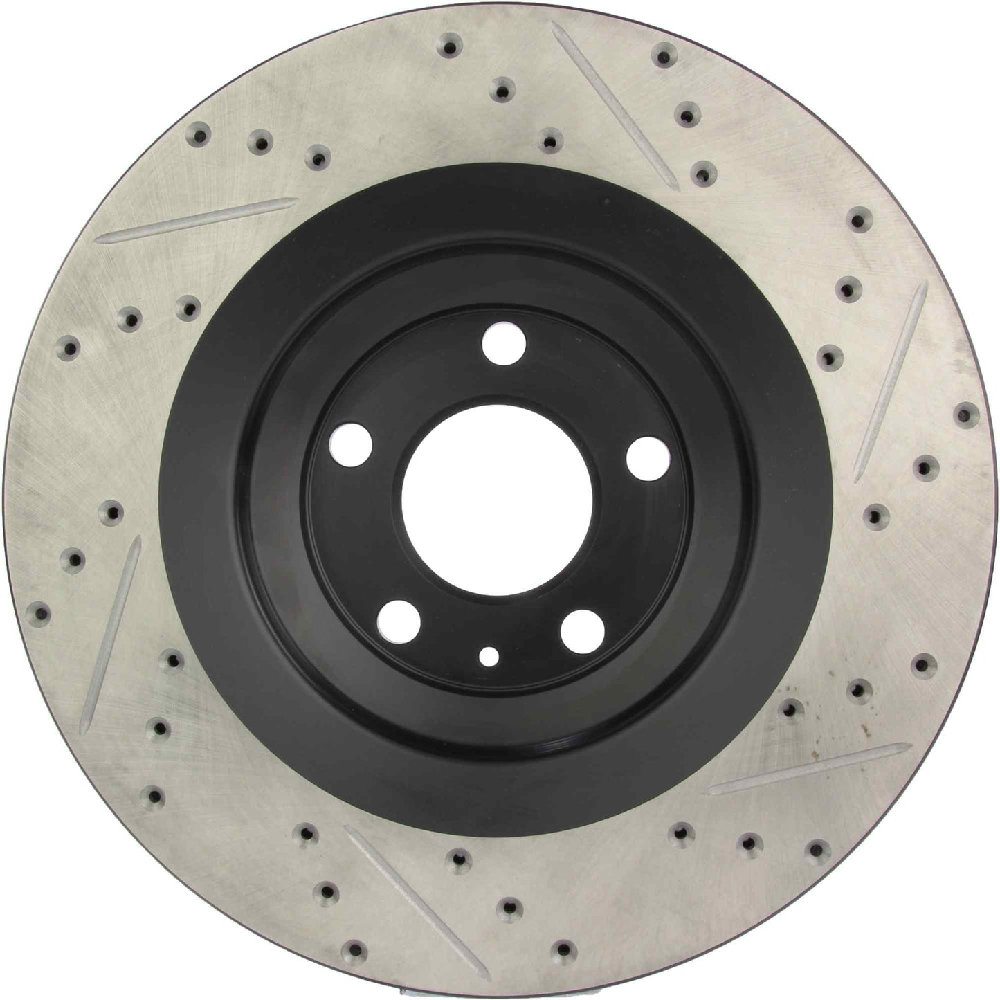 StopTech Sport Drilled/Slotted Brake Rotor; Rear Right