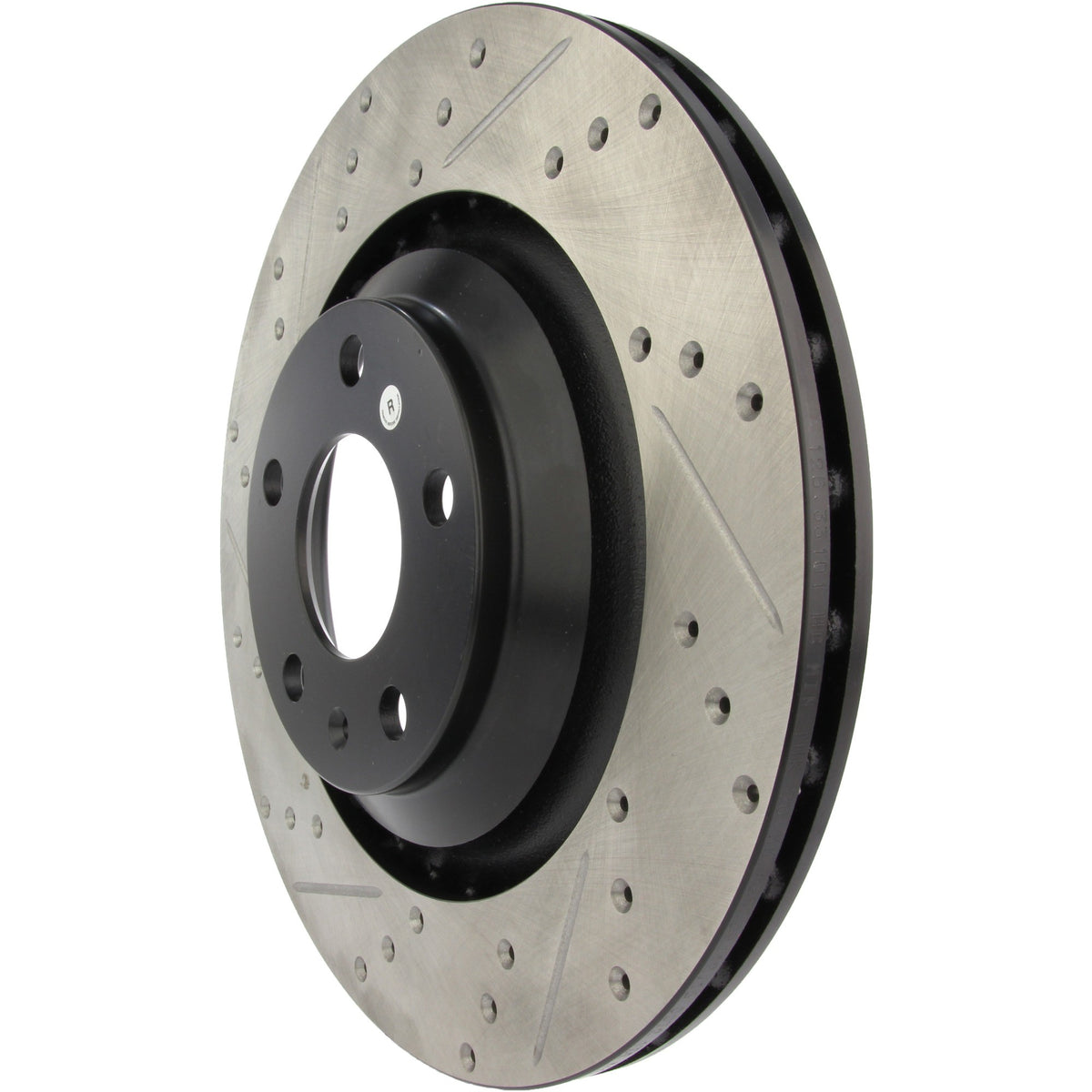 StopTech Sport Drilled/Slotted Brake Rotor; Rear Right