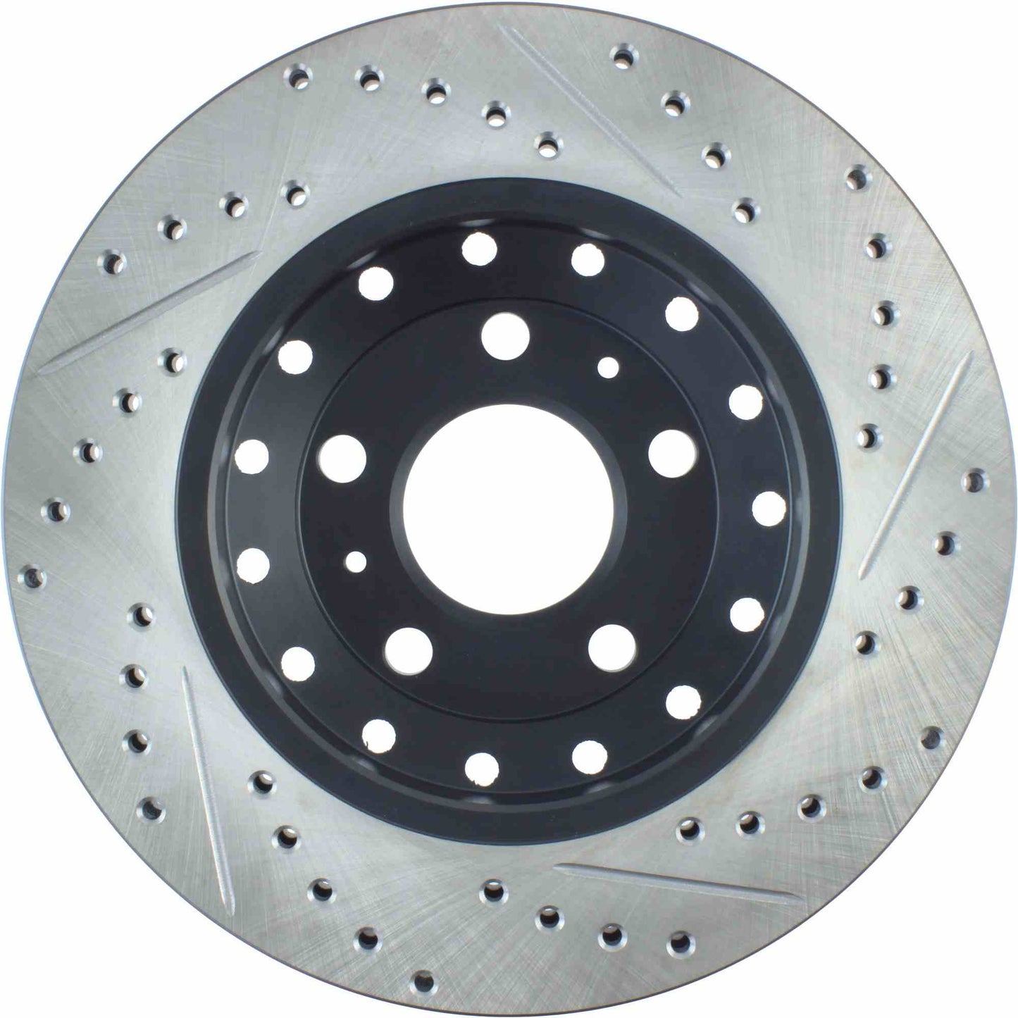StopTech Sport Drilled/Slotted Brake Rotor; Rear Right