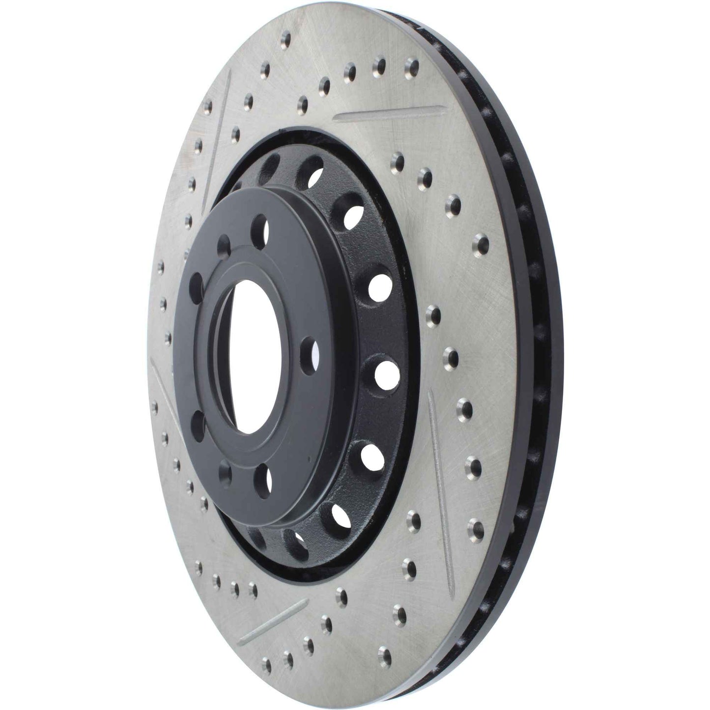 StopTech Sport Drilled/Slotted Brake Rotor; Rear Right