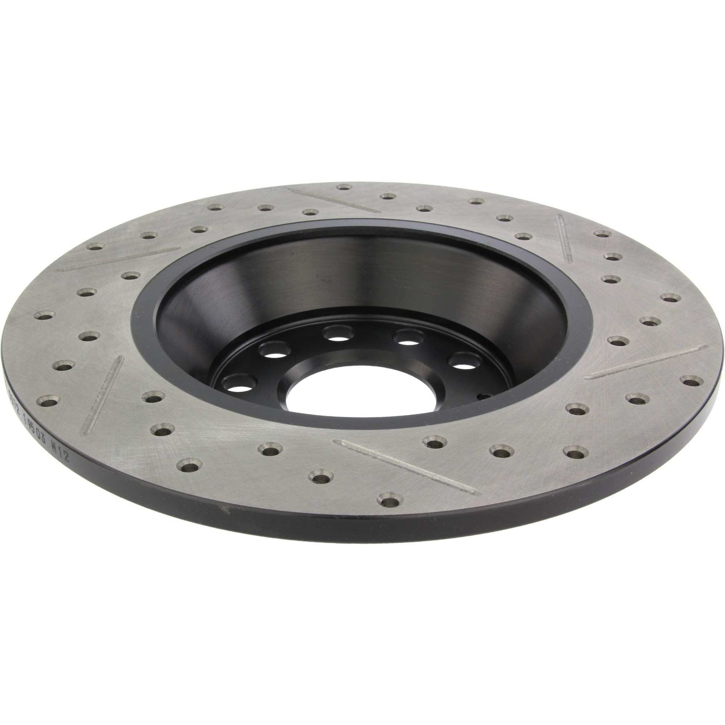 StopTech Sport Drilled/Slotted Brake Rotor; Rear Right