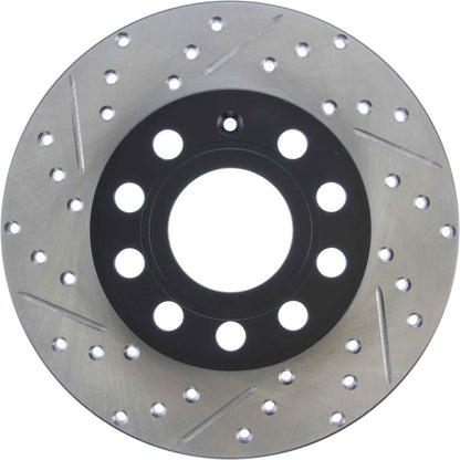 StopTech Sport Cryo Drilled/Slotted Brake Rotor; Rear Right