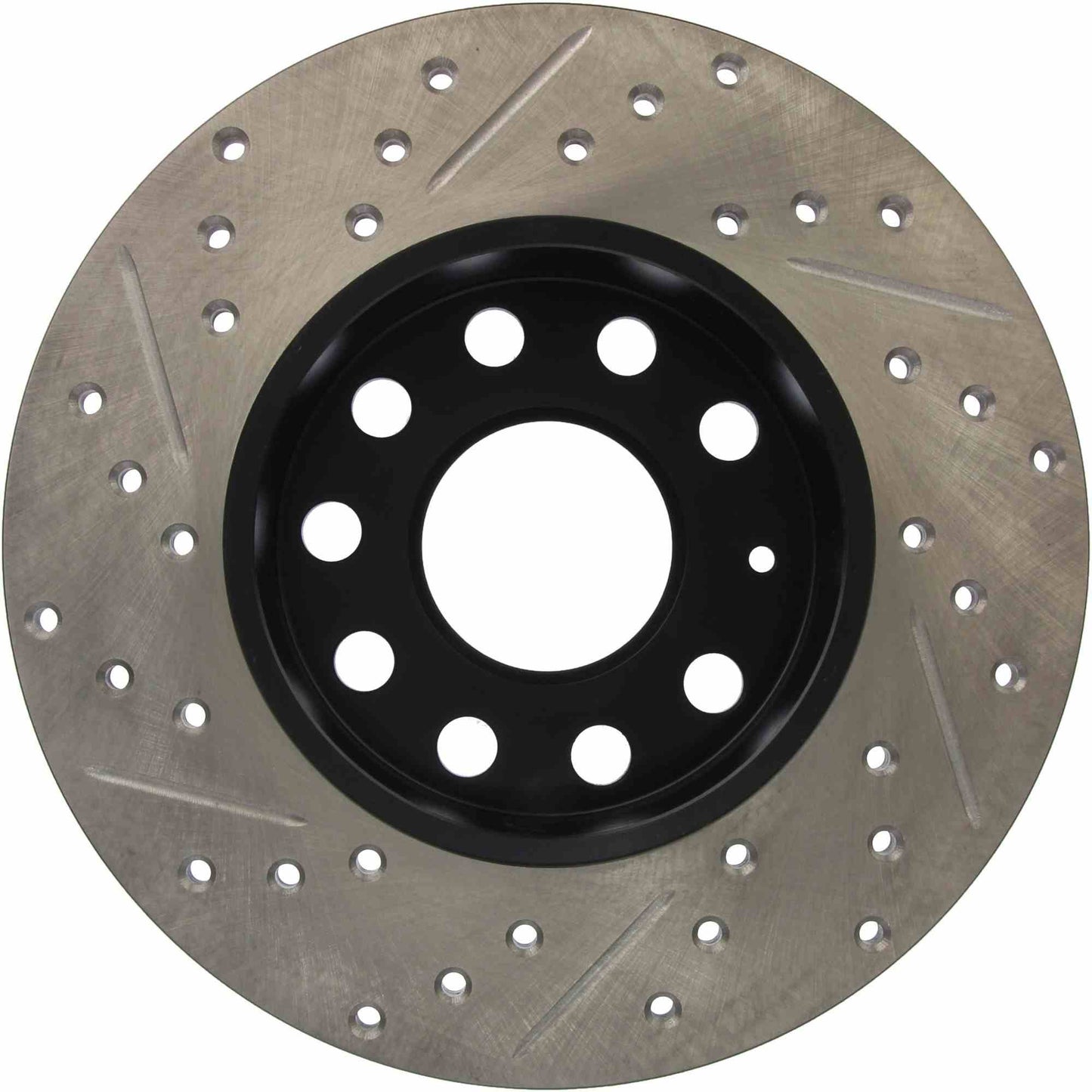 StopTech Sport Drilled/Slotted Brake Rotor; Rear Left