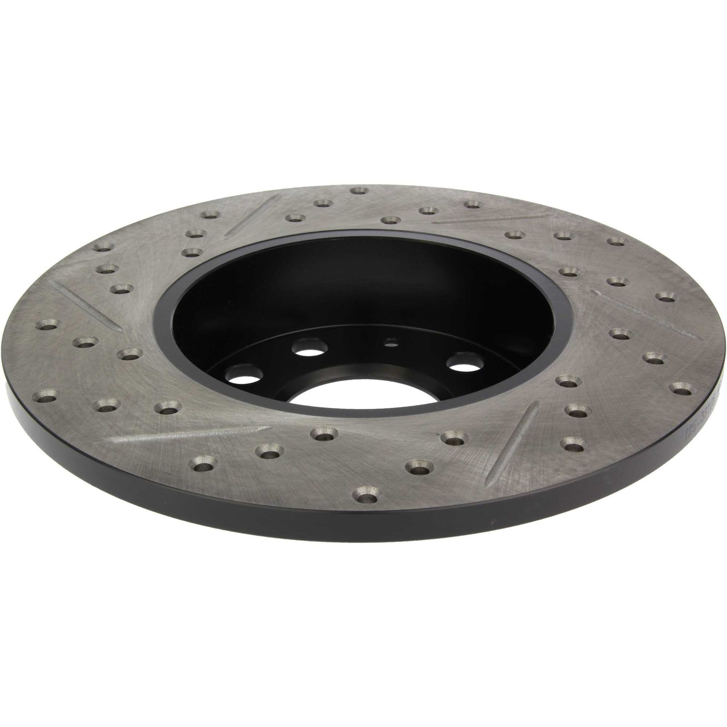 StopTech Sport Drilled/Slotted Brake Rotor; Rear Left