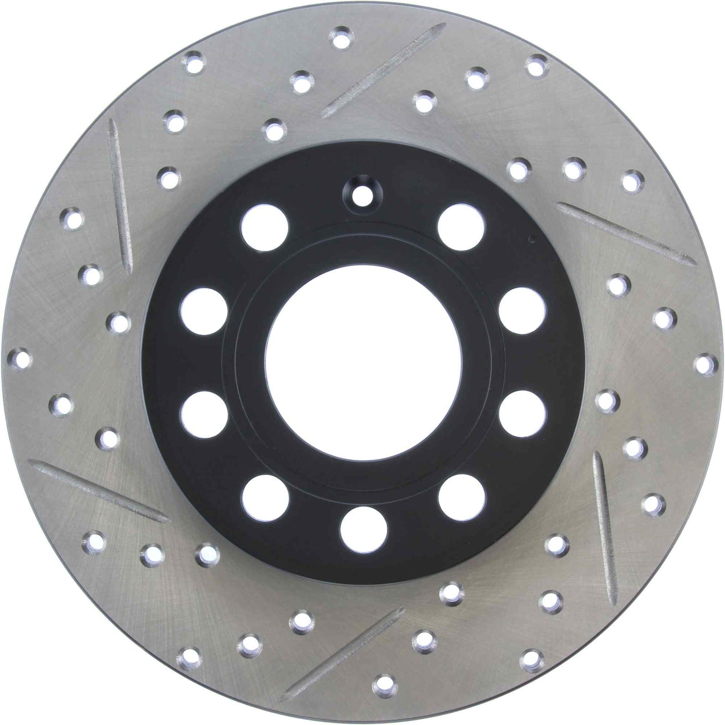 StopTech Sport Drilled/Slotted Brake Rotor; Rear Right