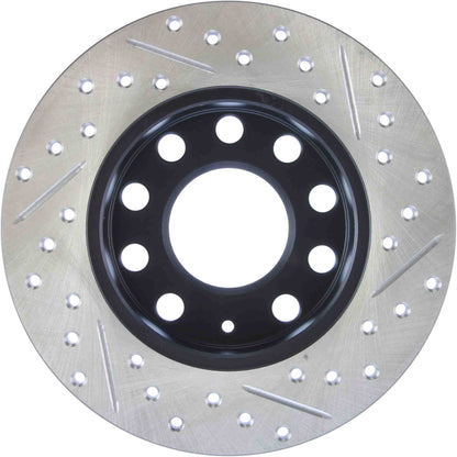 StopTech Sport Cryo Drilled/Slotted Brake Rotor; Rear Right