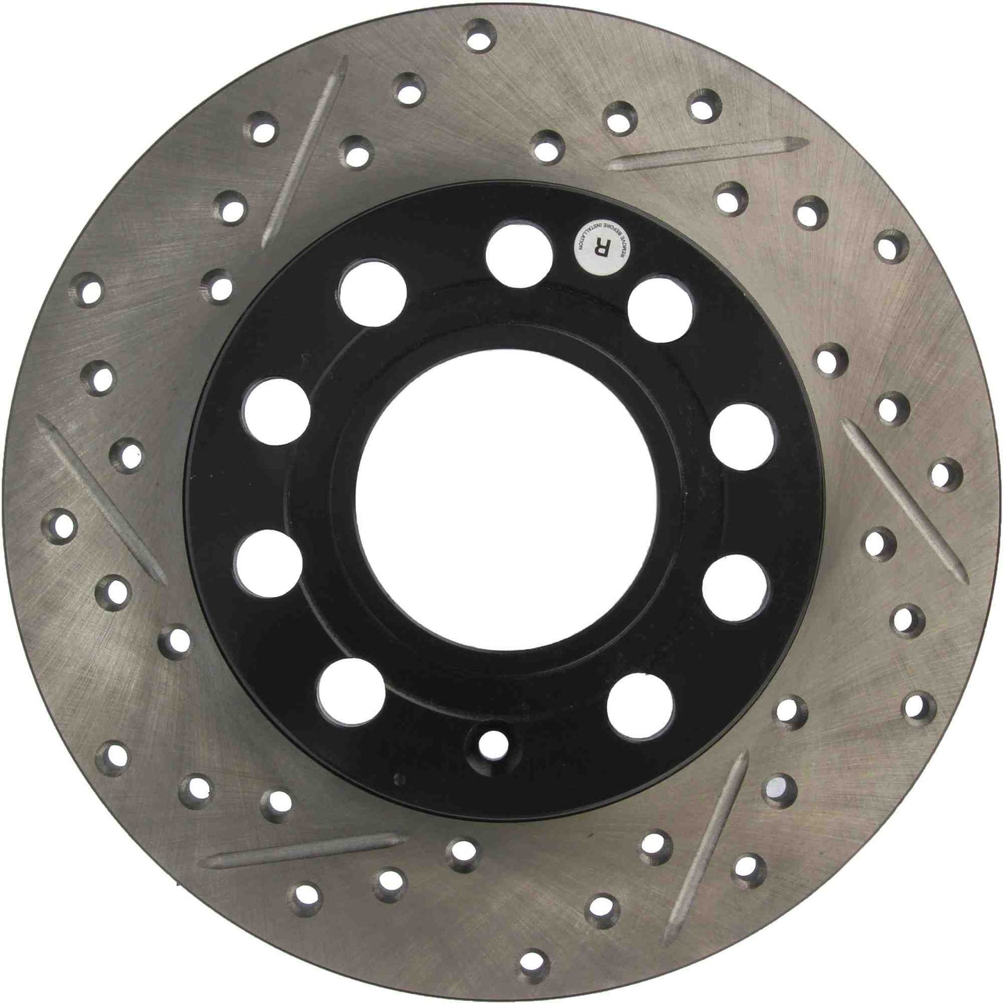 StopTech Sport Cryo Drilled/Slotted Brake Rotor; Rear Right