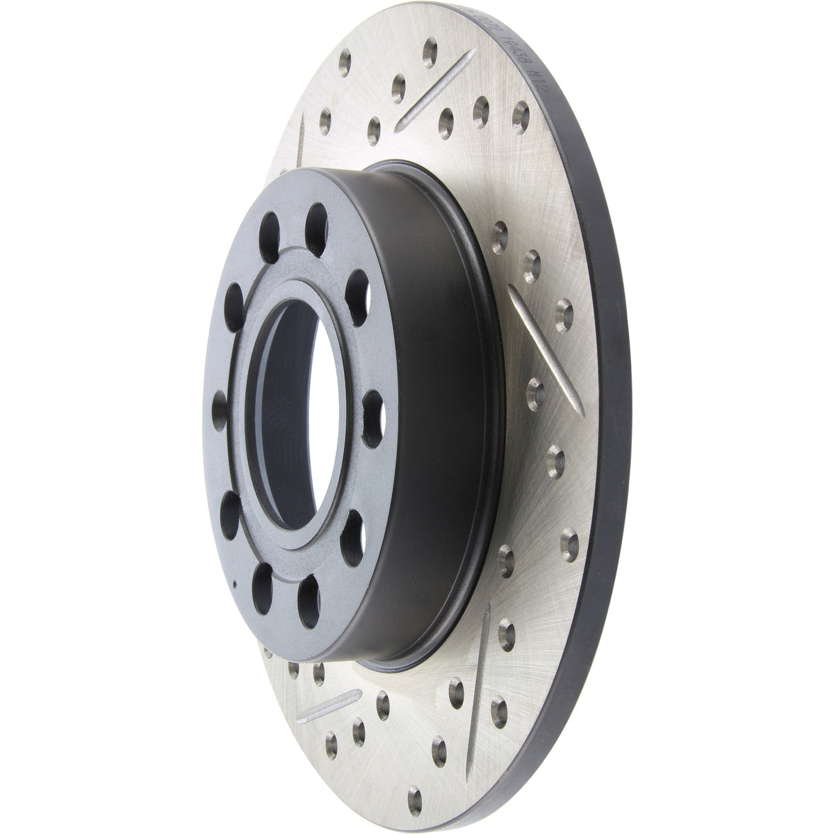 StopTech Sport Cryo Drilled/Slotted Brake Rotor; Rear Right